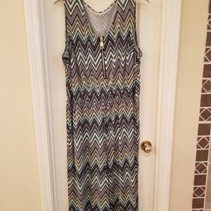 Multicolored Plus Size Jumpsuit